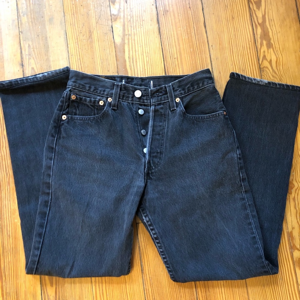 Re/Done Women's Straight Leg Jeans - Dark Blue